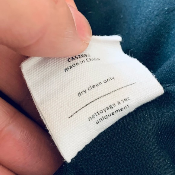 LOFT 82 S faux leather Tencel zip boho hippie moto grunge khaki festival crop - Picture 8 of 8